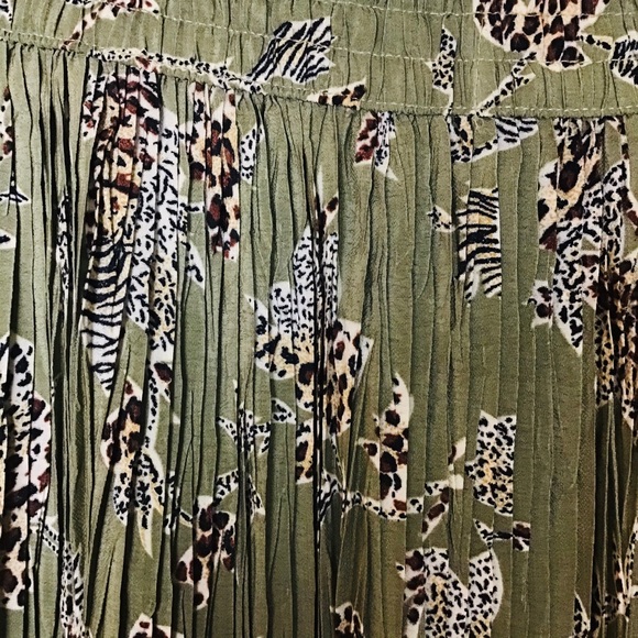 Vintage Advantage by Mary Jane Green Animal Print Maxi Skirt - Picture 3 of 9